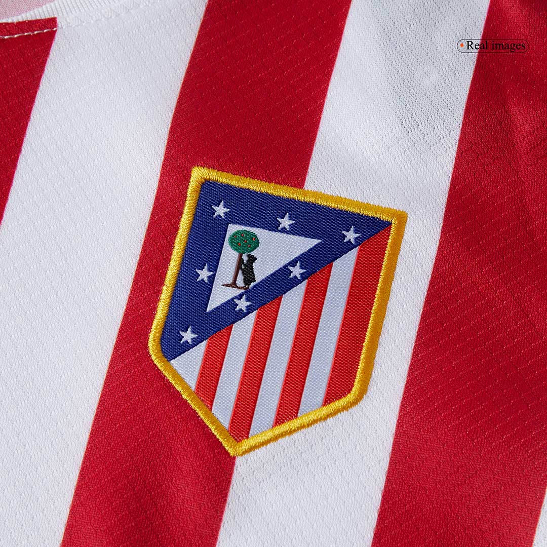 Atlético Thuisshirt Kit 2025/26 Kinderen Rood&Wit