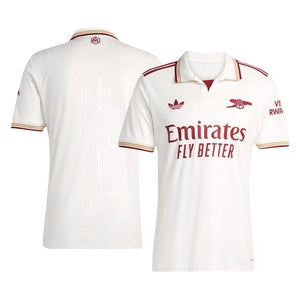 Arsenal Derde Thuisshirt 2025/26 Wit