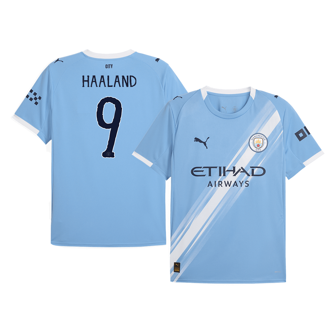 HAALAND #9 Manchester City Thuis shirt 2025/26 - Club World Cup Grote Maten