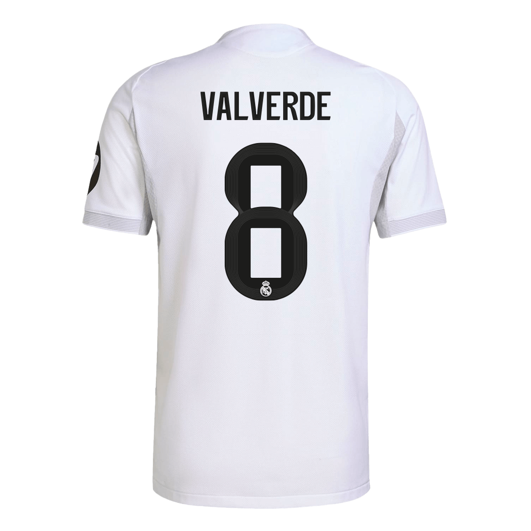 VALVERDE #8 Real Madrid Domicile Maillot 2025/26 Authentique