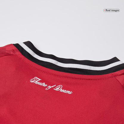Manchester United Domicile Maillot Kit 2025/26 Rouge
