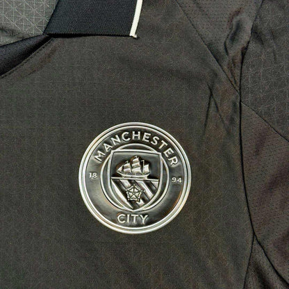 REIJNDERS #4 Manchester City Uitshirt 2025/26 Zwart Speler