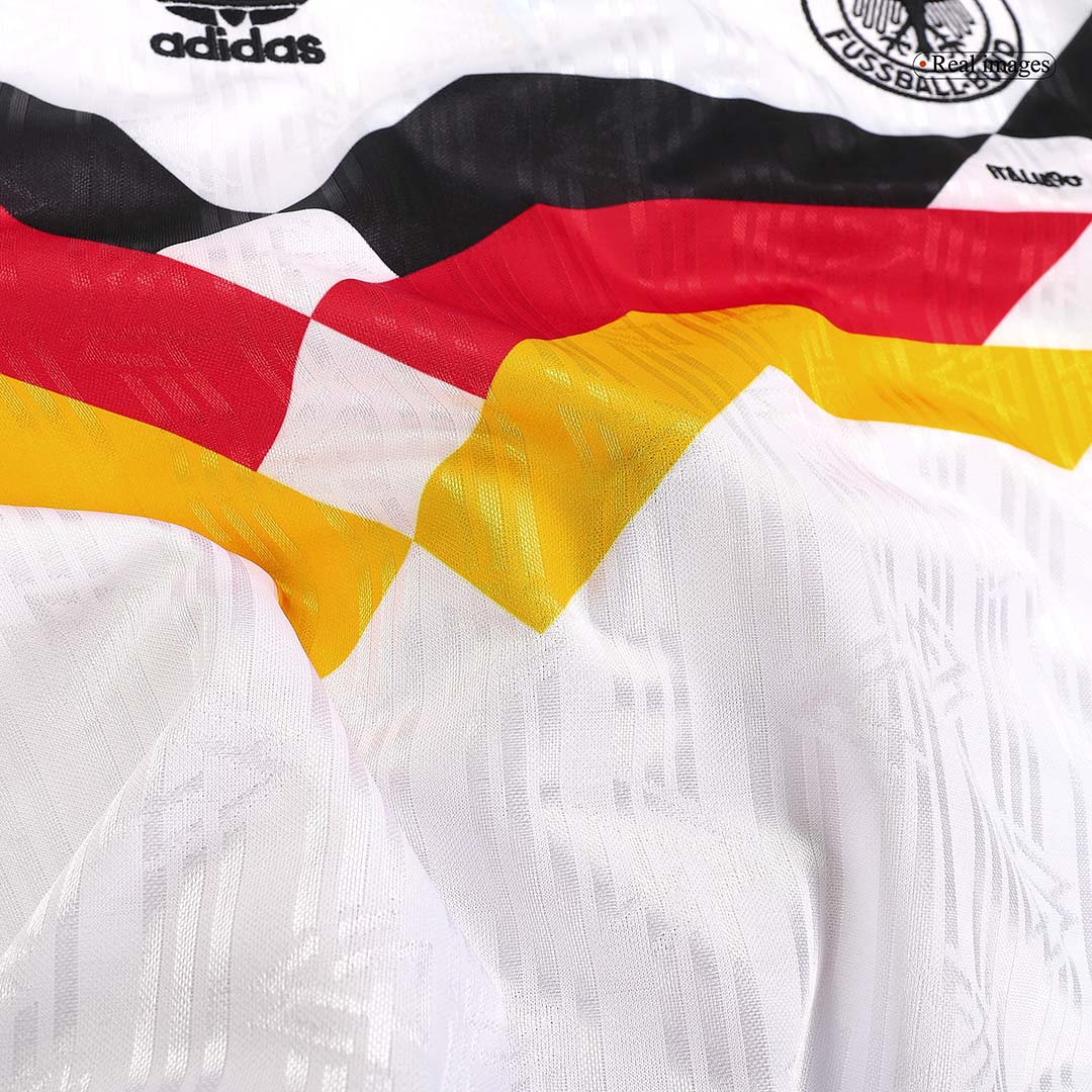 Retro Duitsland Thuisshirt 1990