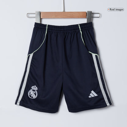 Real Madrid Extérieur Maillot Kit 2025/26 Enfant Bleu marine