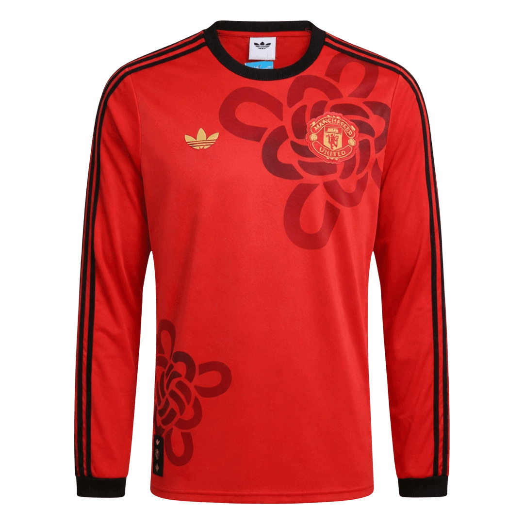 Manchester United Thuisshirt Lange Mouwen 2025/26 Rood