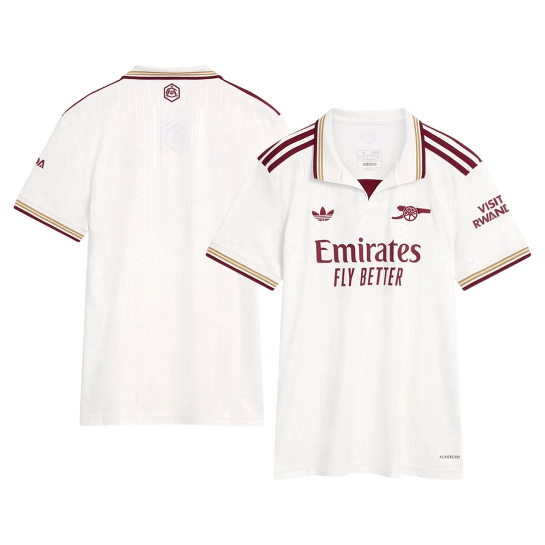 Femme Arsenal Third Maillot 2025/26 Blanc