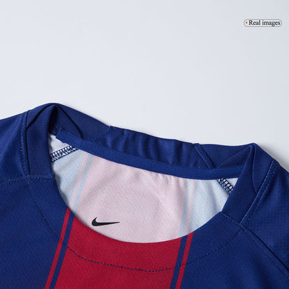 ROONY #28 Barcelona Thuisshirt 2025/26 Rood en Blauw - Super