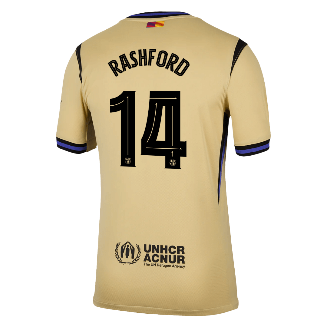 RASHFORD #14 Barcelone Extérieur Maillot 2025/26 - UCL