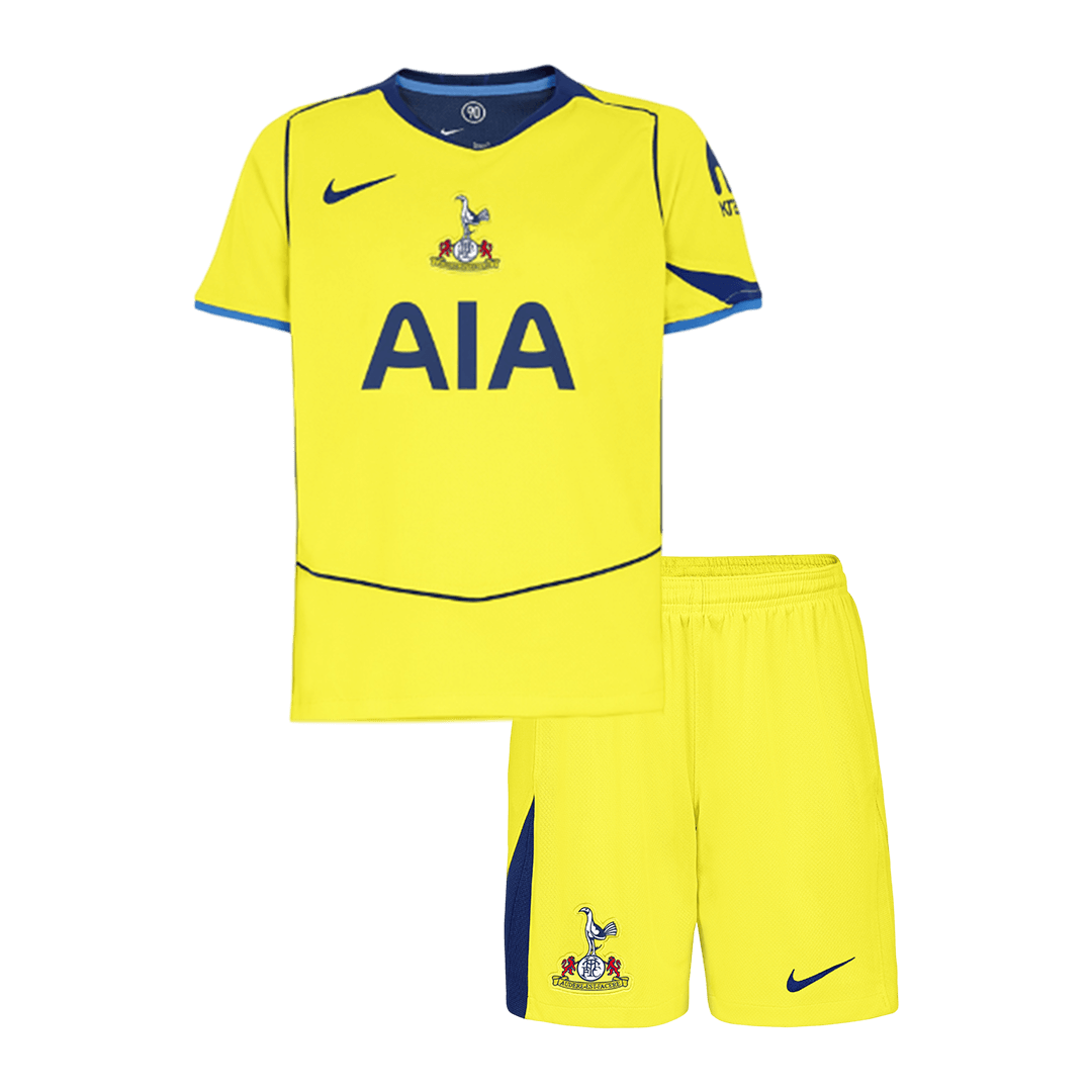 Tottenham Hotspur Thuistenue 2025/26 Junior Geel