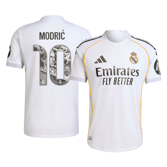MODRIĆ Special #10 Real Madrid Domicile Maillot 2025/26 Authentique