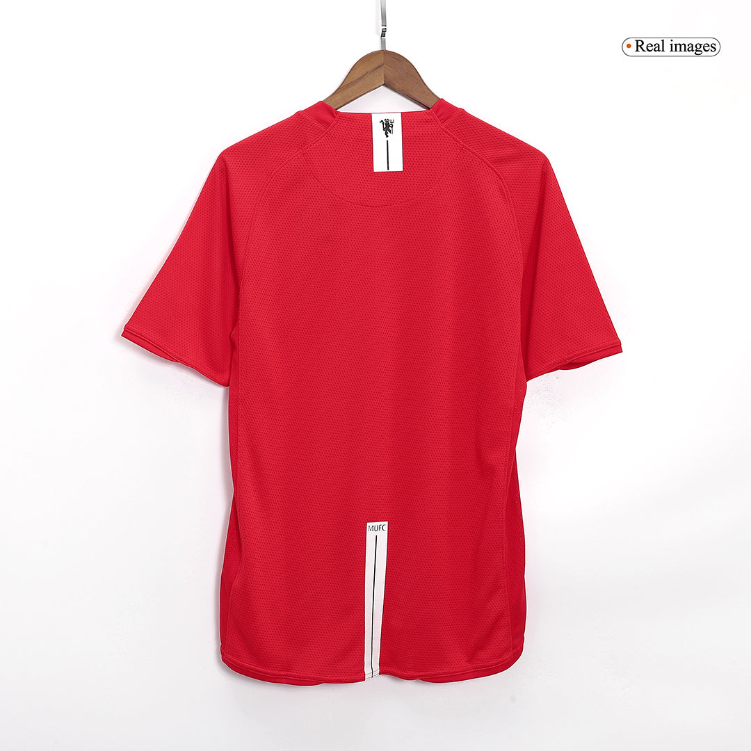 Retro Manchester United Domicile Maillot 2007/08 - UCL Final