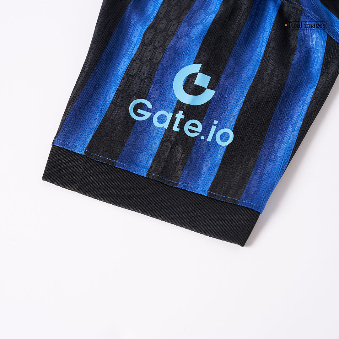 THURAM #9 Inter Milan Thuisshirt 2025/26 Blauw&Zwart Authentiek