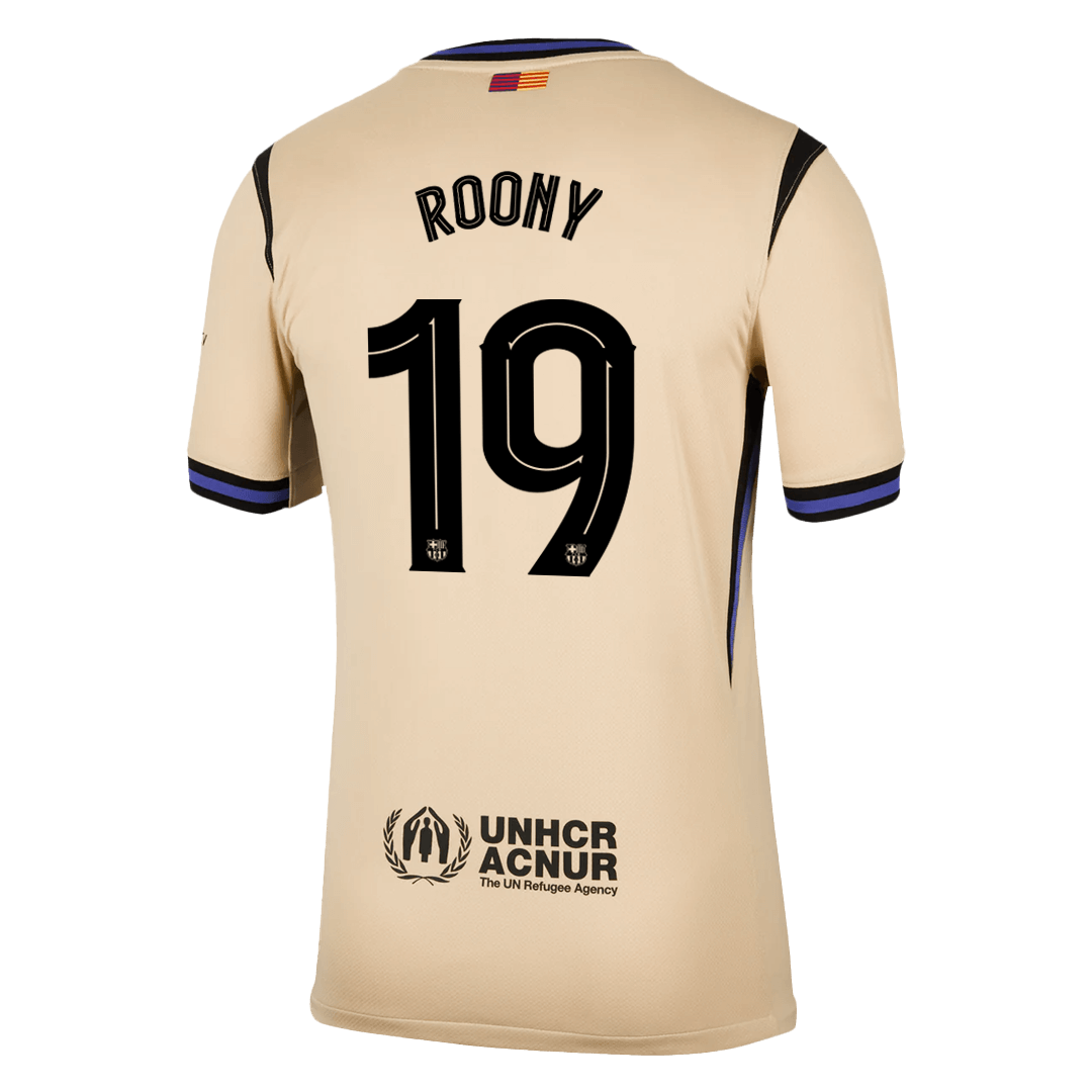 ROONY #19 Barcelona Uitshirt 2025/26 Geel - UCL