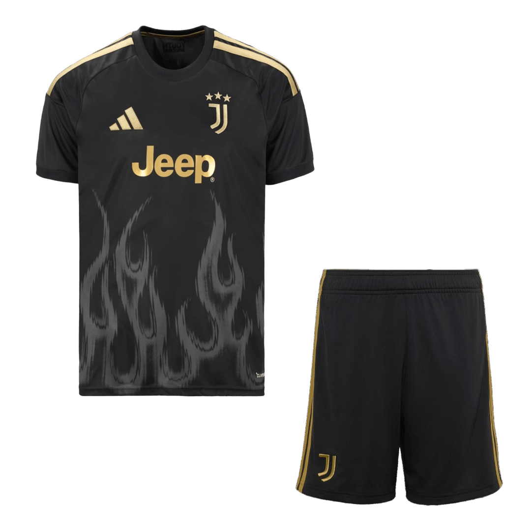 Juventus Third Maillot Kit 2026/27 Noir