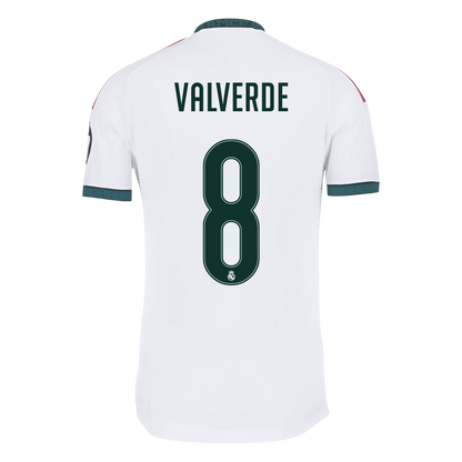 VALVERDE #8 Real Madrid Domicile Maillot 2026/27 Blanc Joueur
