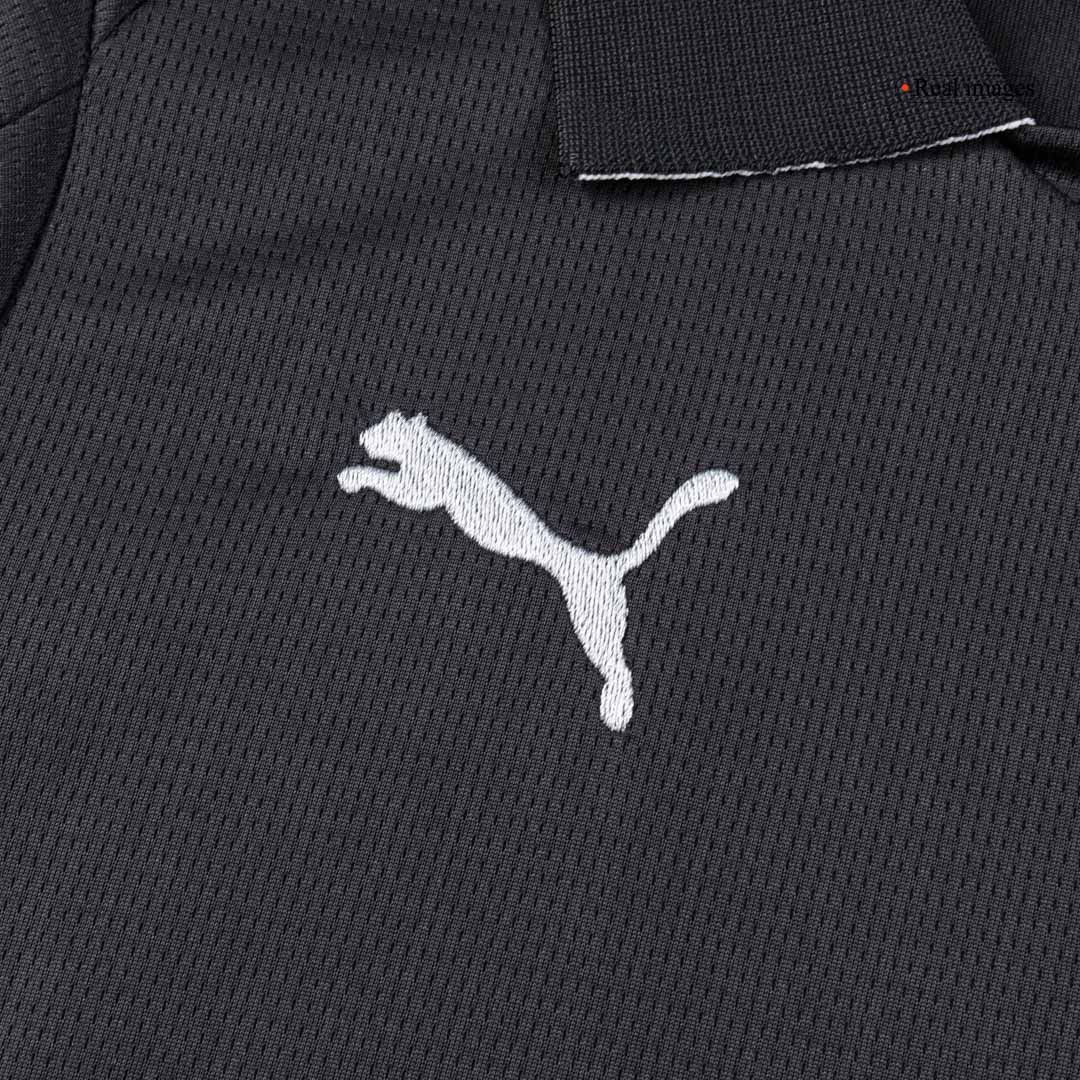 Manchester City Extérieur Maillot Kit 2025/26 Enfant Noir