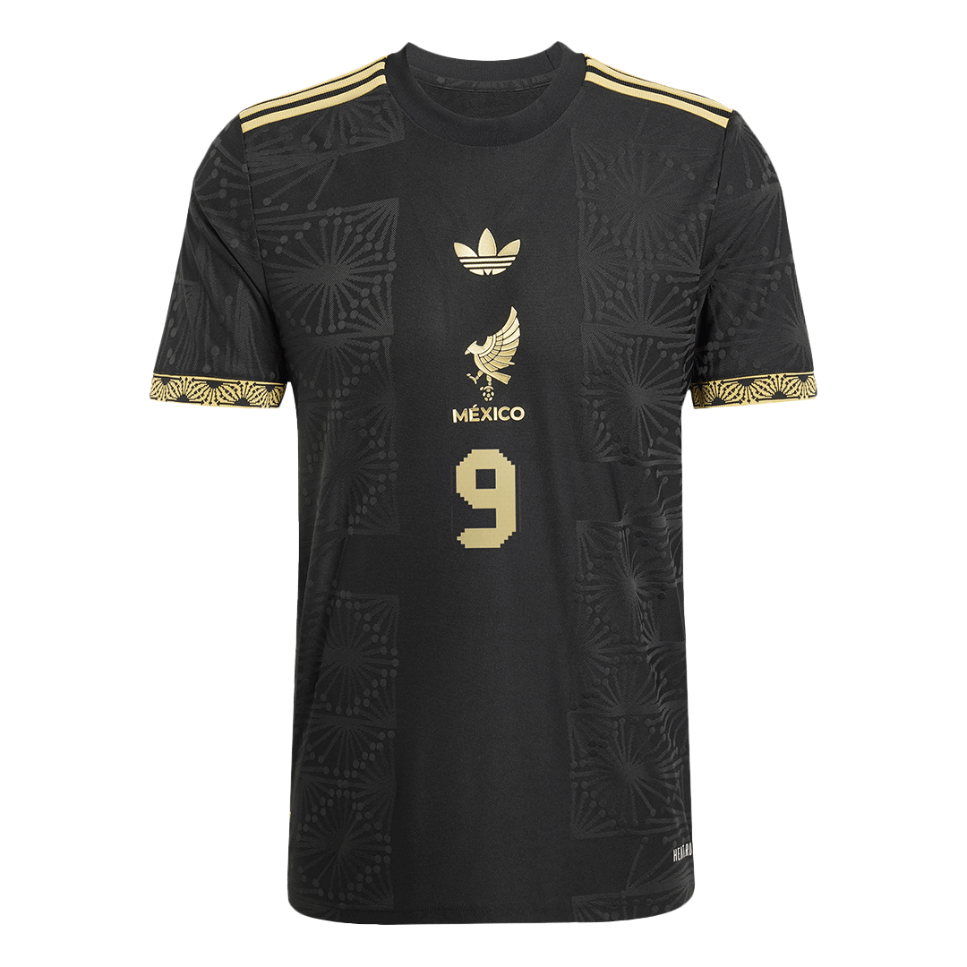 RAÚL #9 Mexique Third Maillot 2025 Authentique - Gold Cup