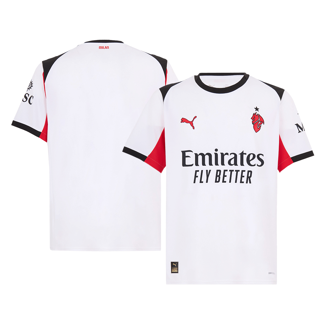 AC Milan Uitshirt 2025/26 Grote Maten
