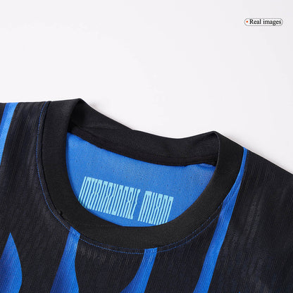 THURAM #9 Inter Milan Thuisshirt 2025/26 Blauw&Zwart Authentiek