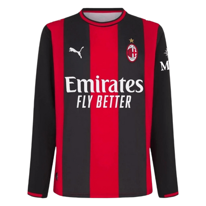 AC Milan Domicile Maillot Manches Longues 2026/27 Rouge&Noir