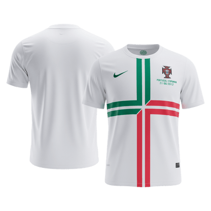 Retro Portugal Uitshirt 2012 Wit