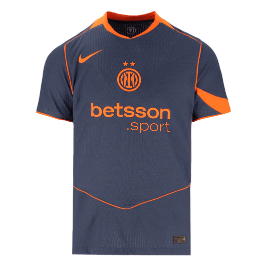 Inter Milan Third Maillot 2025/26 Bleu marine Authentique