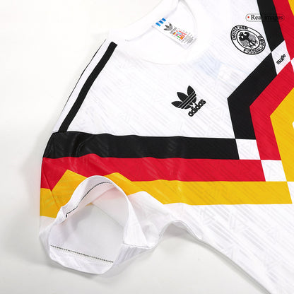 Retro Duitsland Thuisshirt 1990