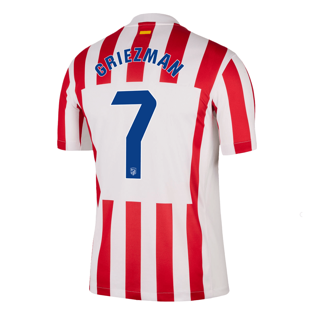 GRIEZMANN #7 Atlético Domicile Maillot 2025/26 Red&White