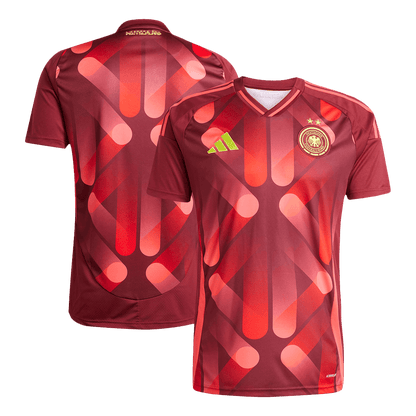 Voetbalshirt Duitsland Uitshirt 2025 - EK Vrouwen Grote Maten