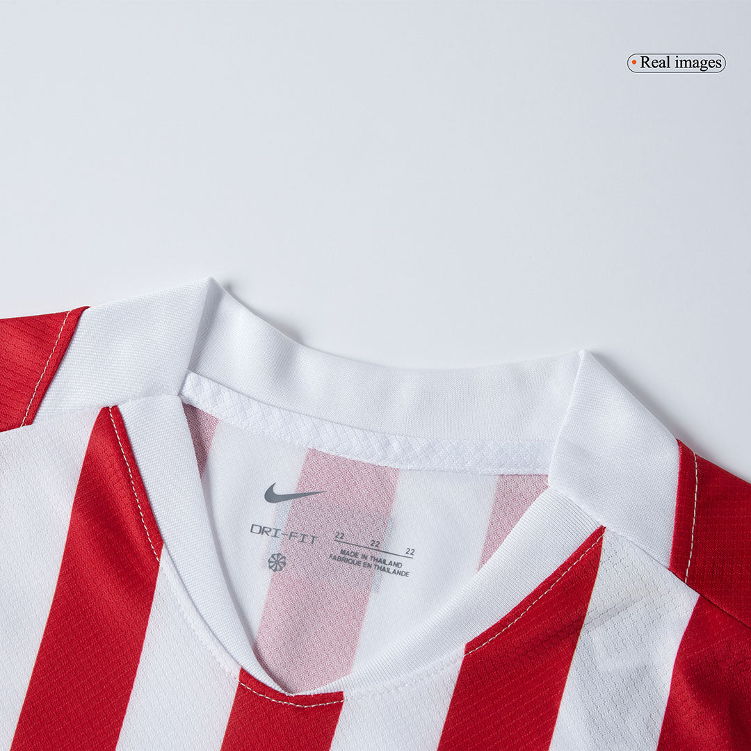 Atlético Thuisshirt Kit 2025/26 Junior Rood&Wit