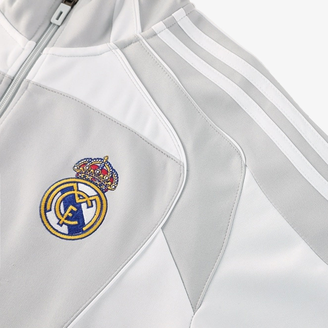 Real Madrid Voetbaljack Kit 2025/26 Grijs