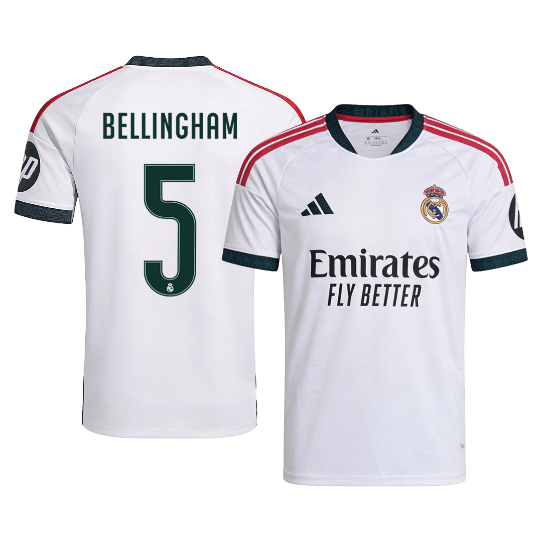BELLINGHAM #5 Real Madrid Domicile Maillot 2026/27 Blanc - Super