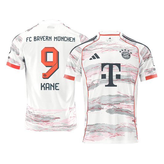 KANE #9 Munich Extérieur Maillot 2025/26 Blanc