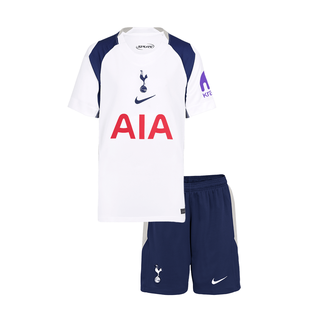 Tottenham Hotspur Thuisshirt Kit 2025/26 Kinderen Wit