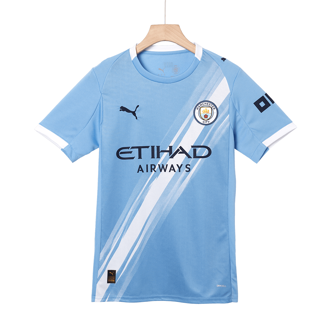 DE BRUYNE #17 Manchester City Thuis Shirt 2025/26
