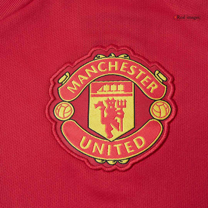 Manchester United Domicile Maillot Kit 2025/26 Rouge