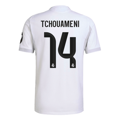 TCHOUAMENI #14 Real Madrid Thuisshirt 2025/26 Wit Authentiek
