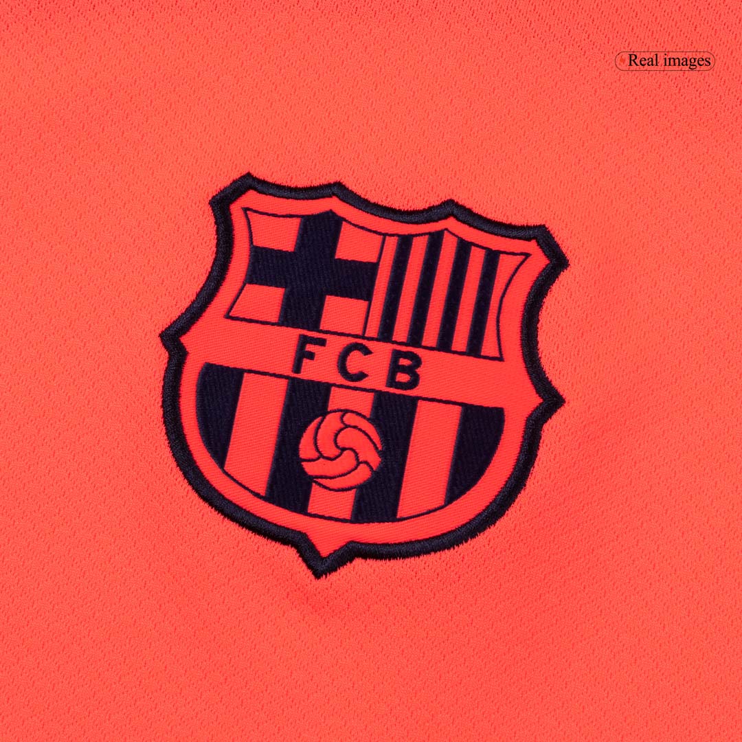 Barcelone Third Maillot Kit 2025/26 Orange