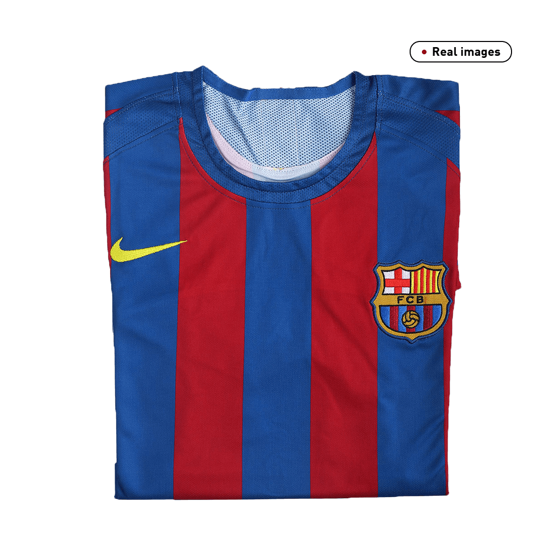 Retro Barcelone Domicile Maillot 2005/06 - UCL