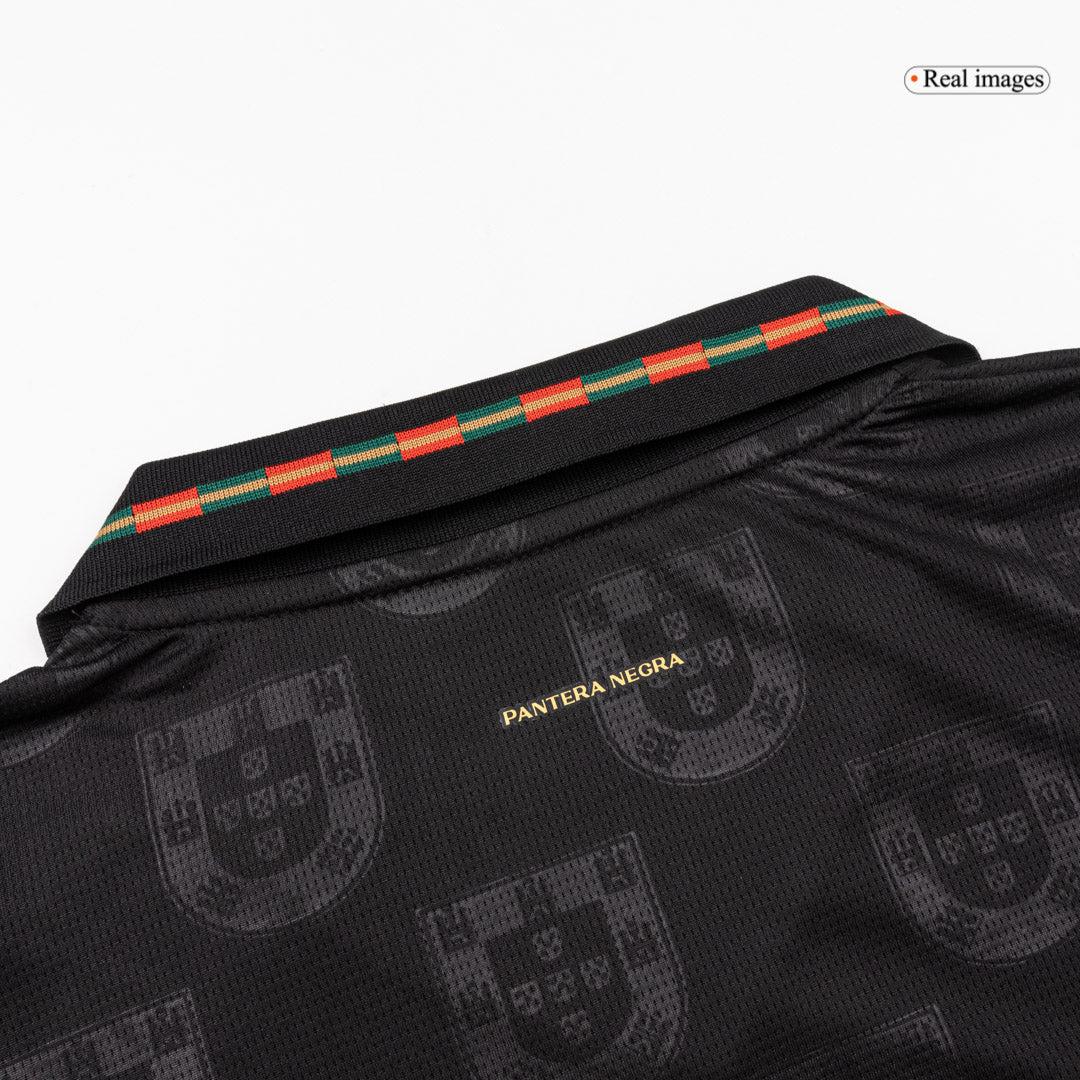 Portugal Maillot Coupe du Monde 2026 Noir Grande Taille