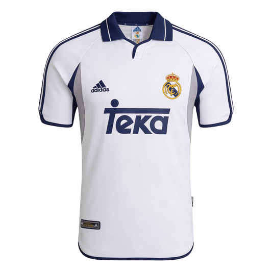 Retro Real Madrid Thuisshirt 2000/01 Wit