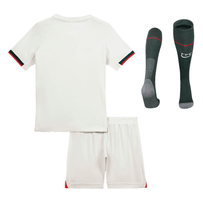 Chelsea Extérieur Maillot Kit 2025/26 Junior Blanc