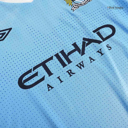 Retro Manchester City Domicile Maillot 2011/12
