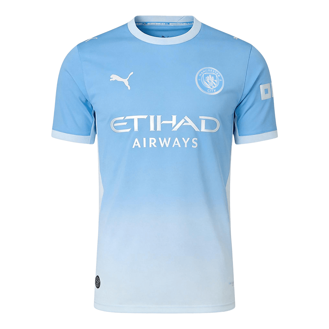 HAALAND #9 Manchester City Domicile Maillot 2026/27 Bleu Joueur