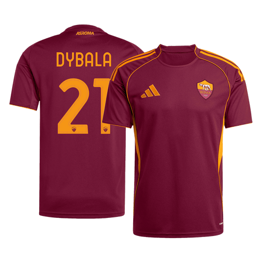 DYBALA #21 Roma Domicile Maillot 2025/26 Rouge