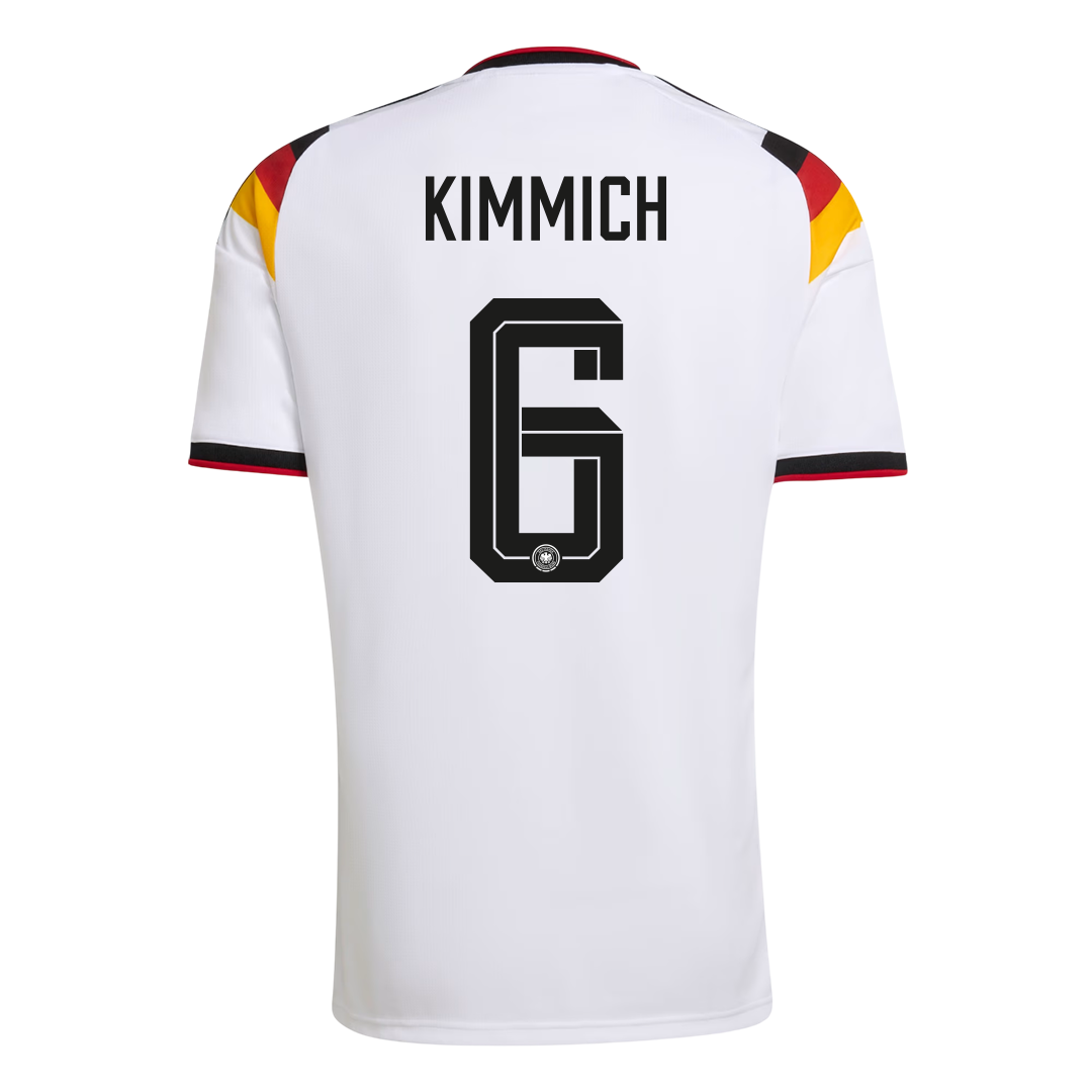 KIMMICH #6 Duitsland Thuisshirt WK 2026 Wit