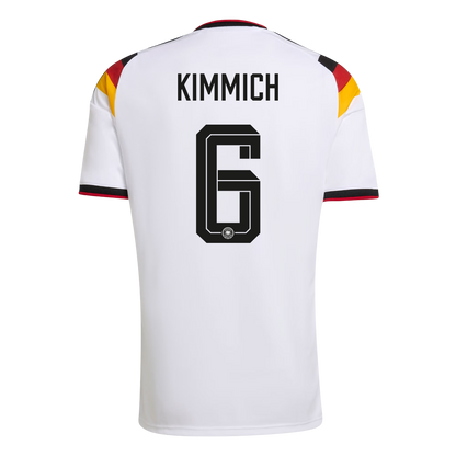 KIMMICH #6 Duitsland Thuisshirt WK 2026 Wit