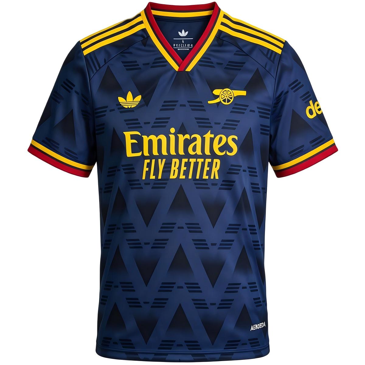 RICE #41 Arsenal Extérieur Maillot 2026/27 Bleu marine
