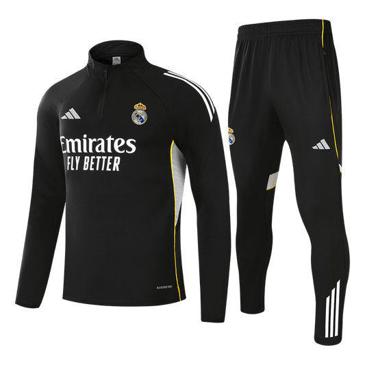 Real Madrid Trainingspak 2025/26 Kids Zwart