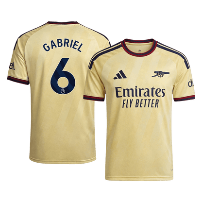 GABRIEL #6 Arsenal Third Maillot 2026/27 Jaune Joueur